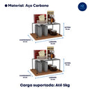 Kit Organizador de Armário Aramado